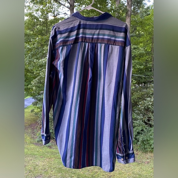 Dockers Men’s Long Sleeve Button Down Shirt Size Large - Picture 3 of 10